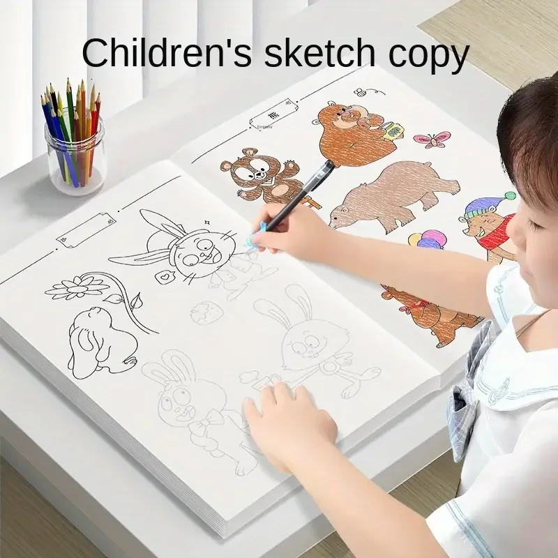 Kids Toys Now - Children Drawing Line Tracing Book Toddler