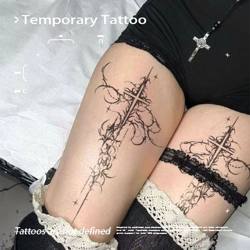 Kids Toys Low Price - Temporary Tattoos Dark Thorn Herbal Juice