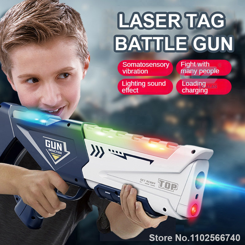 35CM Infrared Tag Toy Gun for  - Laser Tag Set Kids ulasan dan harga