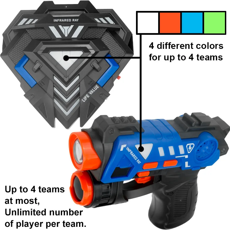 Children Infrared Battle Guns  - Laser Tag Set Kids ulasan dan harga