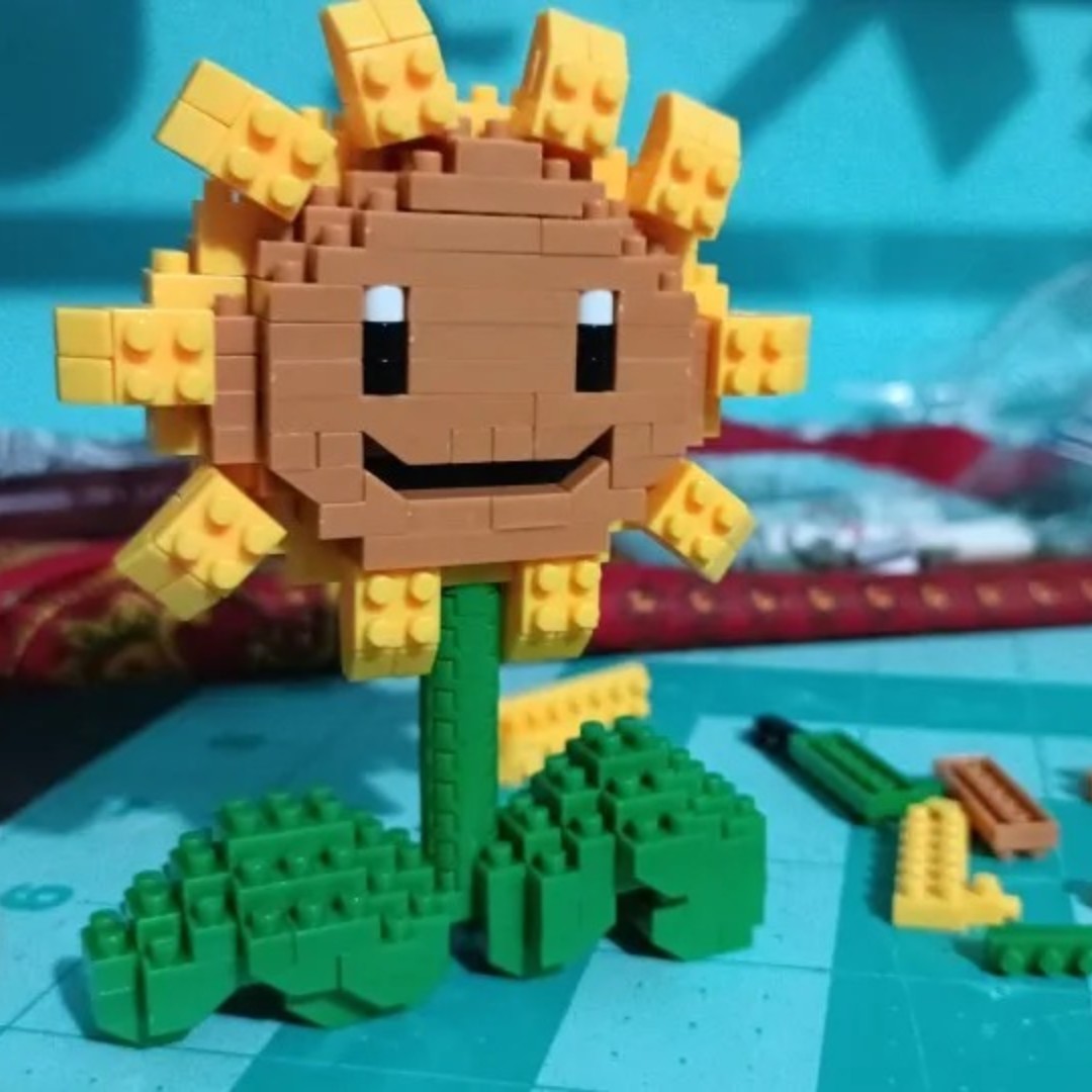 Plants VS Zombies Blocks Small - Kids Zombie Toys ulasan dan harga