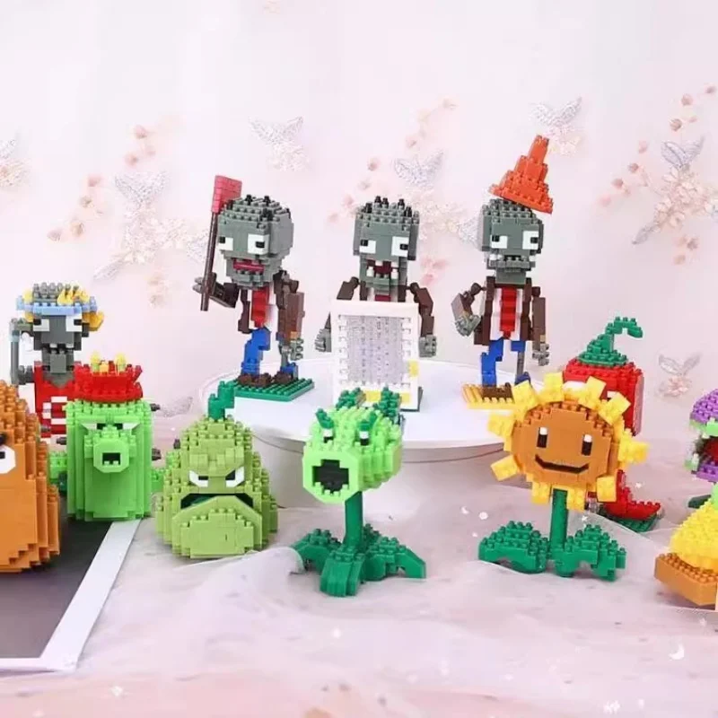 Plants VS Zombies Blocks Small - Kids Zombie Toys ulasan dan harga