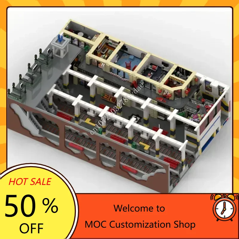11937PCS Subway Station And Ma - Kids Toys Mall ulasan dan harga