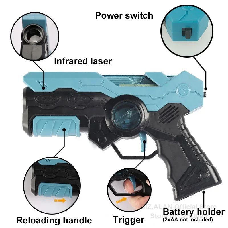 Laser Tag Battle Game Gun Set  - Laser Tag Set Kids ulasan dan harga