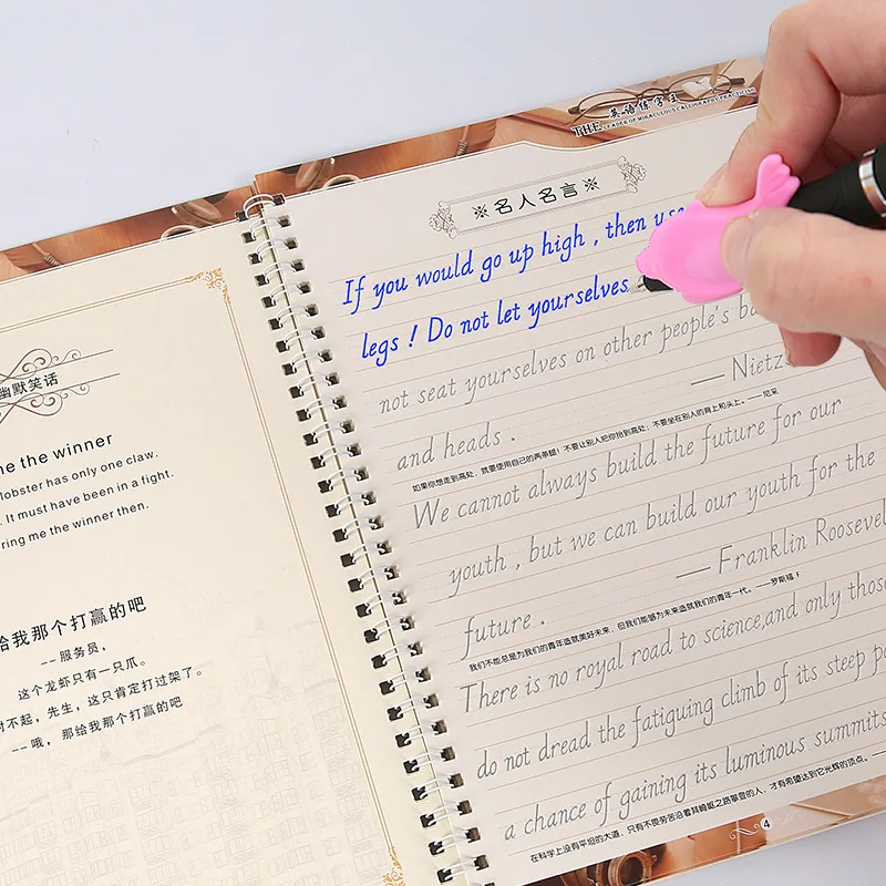 Reusable English copybook for  - Kids Toys Now ulasan dan harga