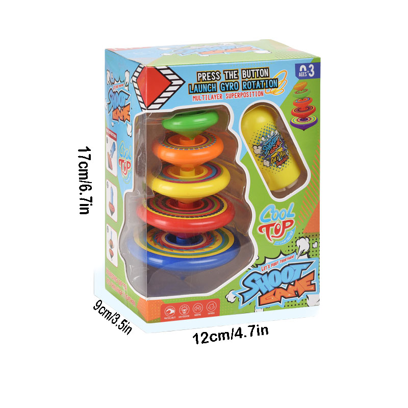 Stacking Spinning Top Toy For  - Kids Toys Under 50 ulasan dan harga
