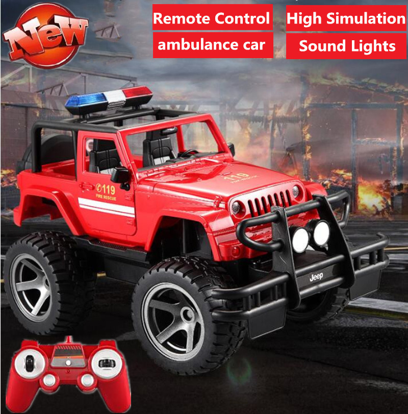 Large Ambulance 2.4G 4WD Remot - Kids Toys Under 50 ulasan dan harga