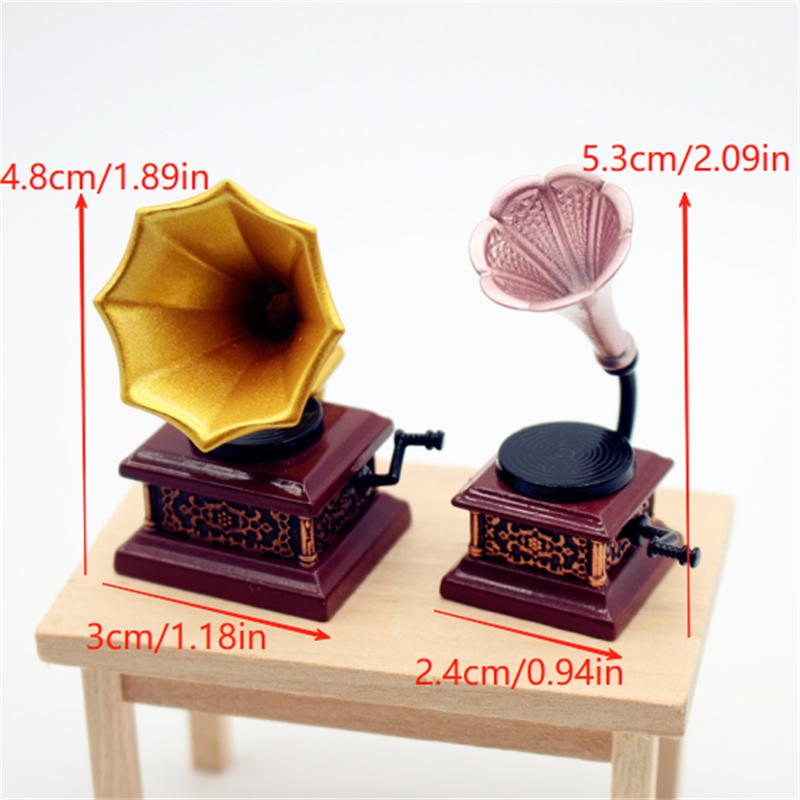 Dollhouse Vintage Phonograph M - Kids Toys Vintage ulasan dan harga