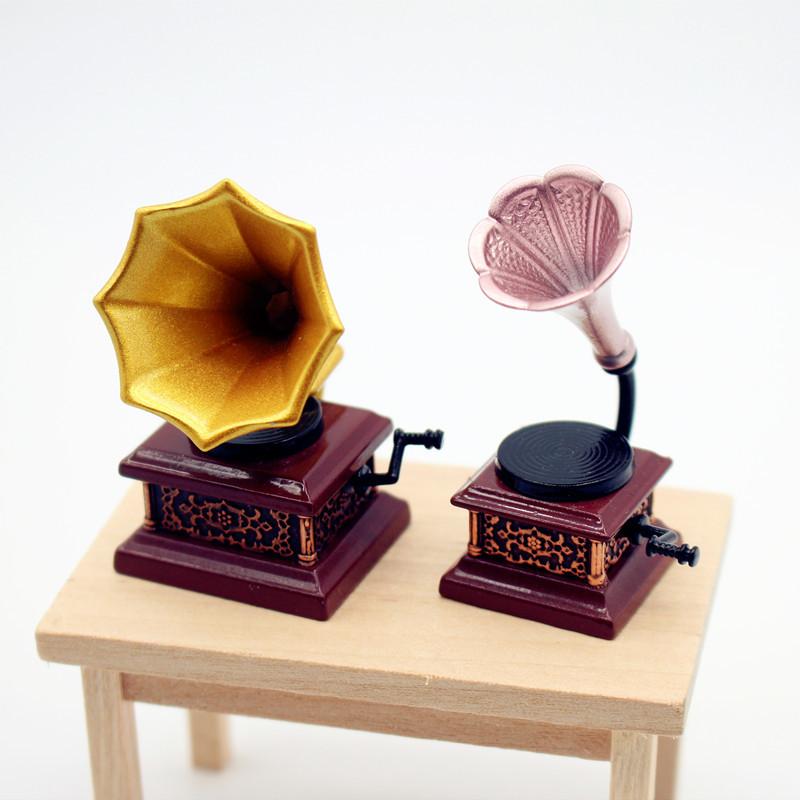 Dollhouse Vintage Phonograph M - Kids Toys Vintage ulasan dan harga