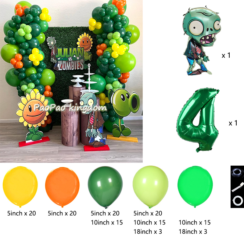 Plants Vs. Z-Zombies Balloons  - Kids Zombie Toys ulasan dan harga