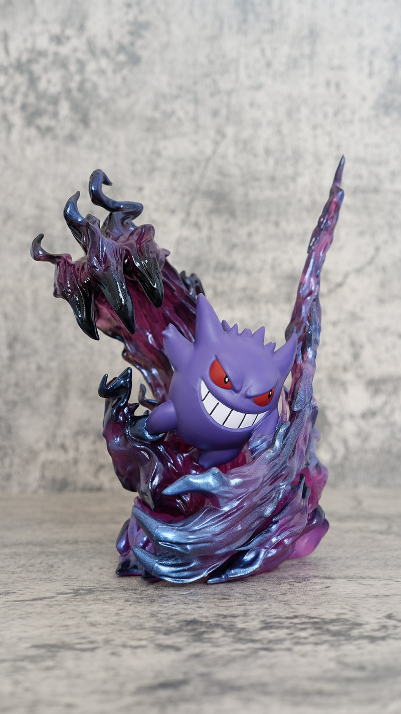 19cm Anime Pokemon Gengar Batt - Kids Toys Return Gift ulasan dan harga