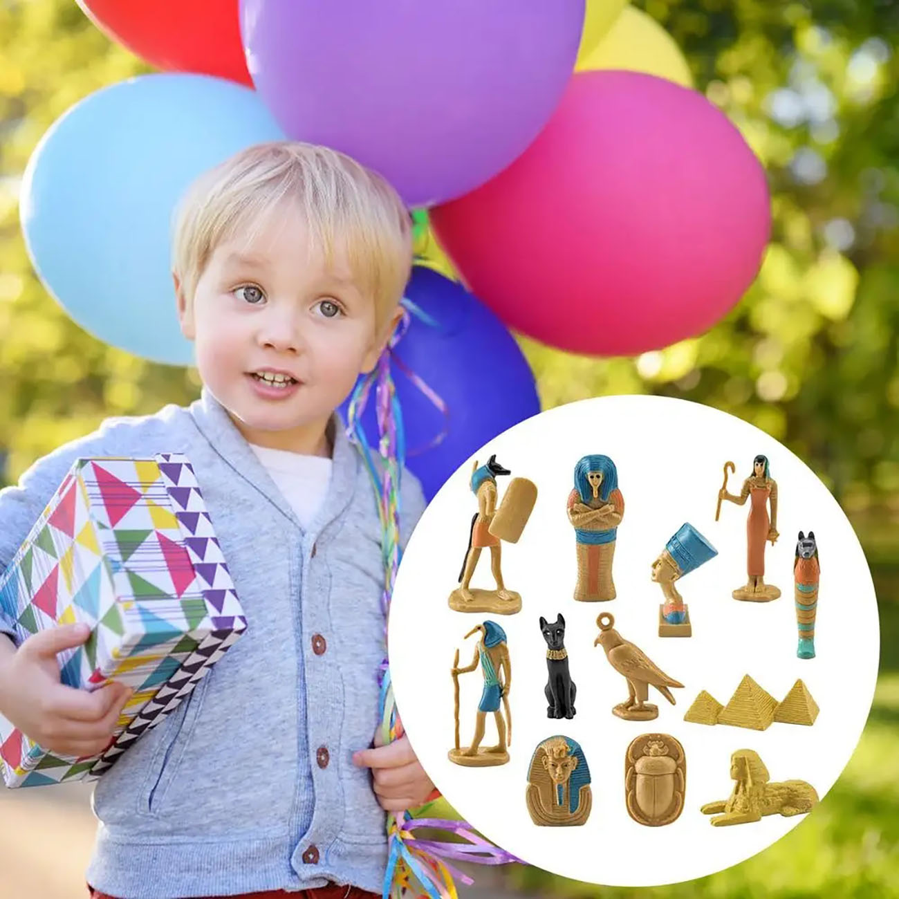 1 Set Of 12 Simulation Egyptia - Kids Toys Egypt ulasan dan harga
