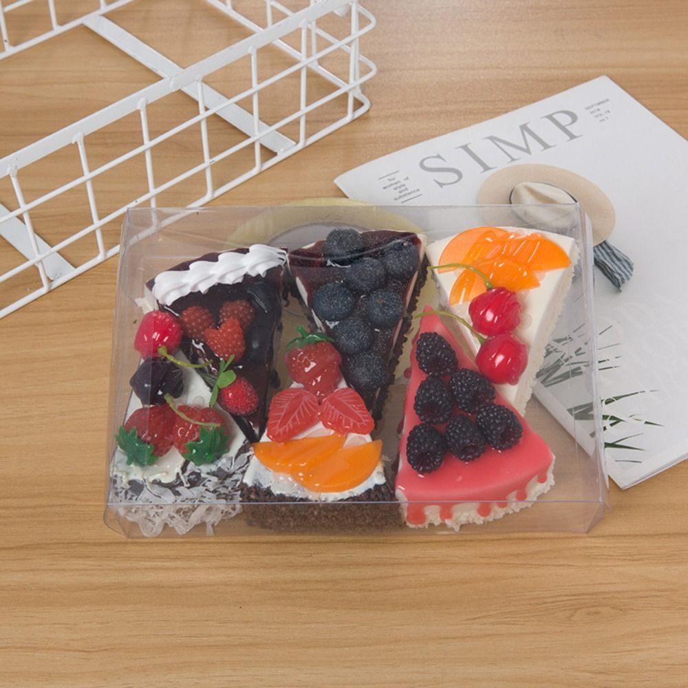 Vivid Triangular Cake Simulati - Kids Toys Mall ulasan dan harga