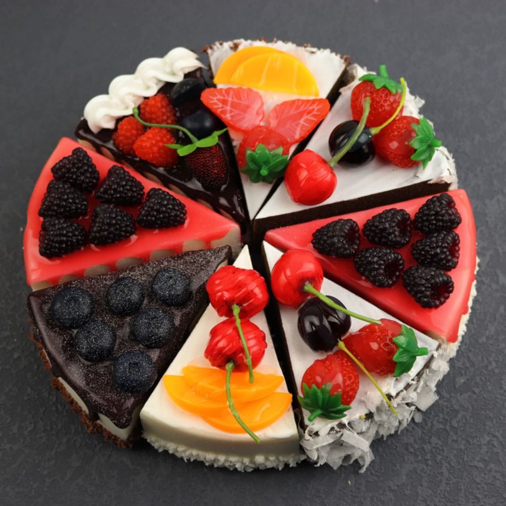 Vivid Triangular Cake Simulati - Kids Toys Mall ulasan dan harga
