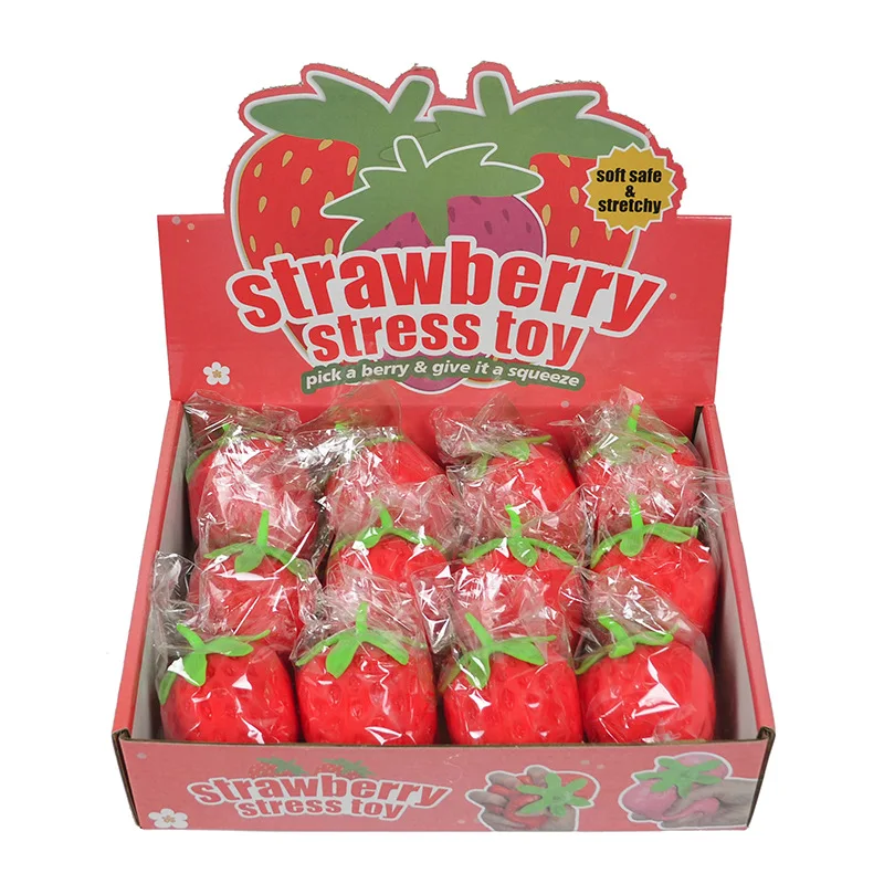 Super Jumbo Strawberry Squishi - Kids Toys Return Gift ulasan dan harga