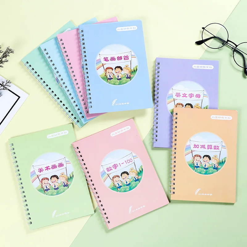 8pcs Reusable Numbers Copybook - Kids Toys Now ulasan dan harga
