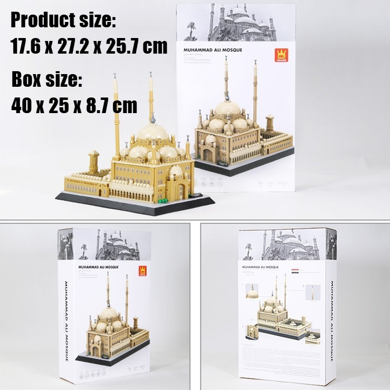 620PCS Egypt Muhammad Ali Mosq - Kids Toys Egypt ulasan dan harga
