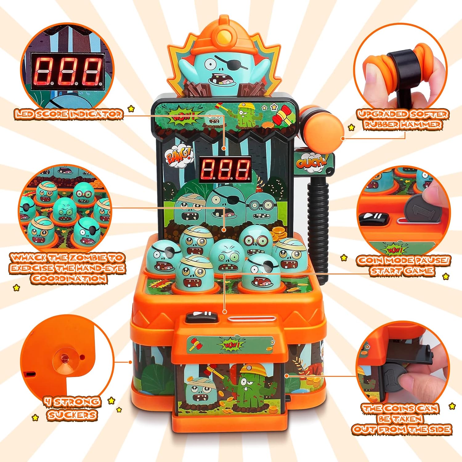 Zombies Whack Game Toys for Ki - Kids Zombie Toys ulasan dan harga