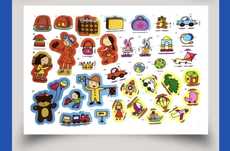 400 Pcs Mall Theme Kids Sticke - Kids Toys Mall ulasan dan harga