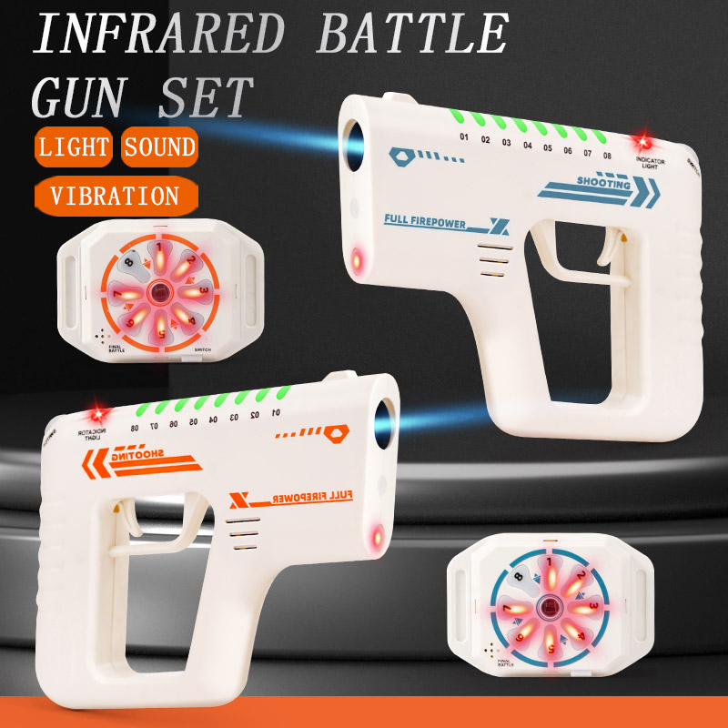 Infrared Shooting Game Gun Set - Laser Tag Set Kids ulasan dan harga