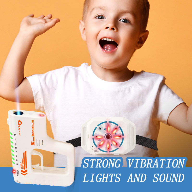 Infrared Shooting Game Gun Set - Laser Tag Set Kids ulasan dan harga