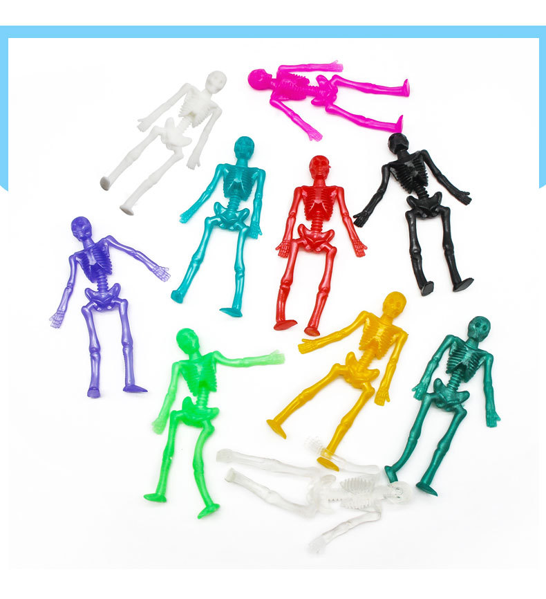 15/25PCS Stretchable Skeleton  - Kids Zombie Toys ulasan dan harga