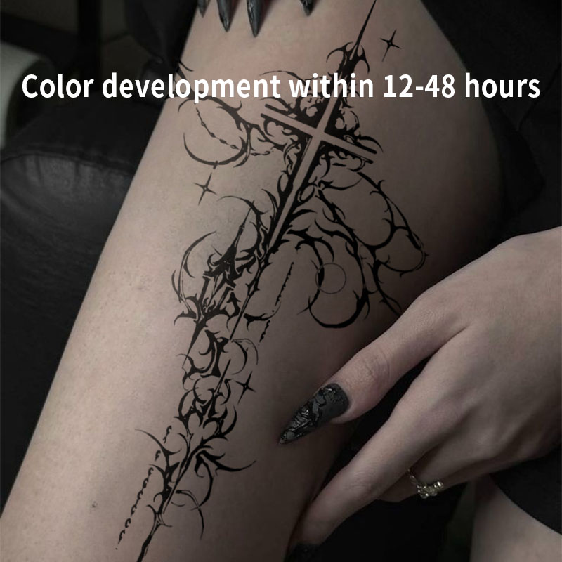 Temporary Tattoos Dark Thorn H - Kids Toys Low Price ulasan dan harga