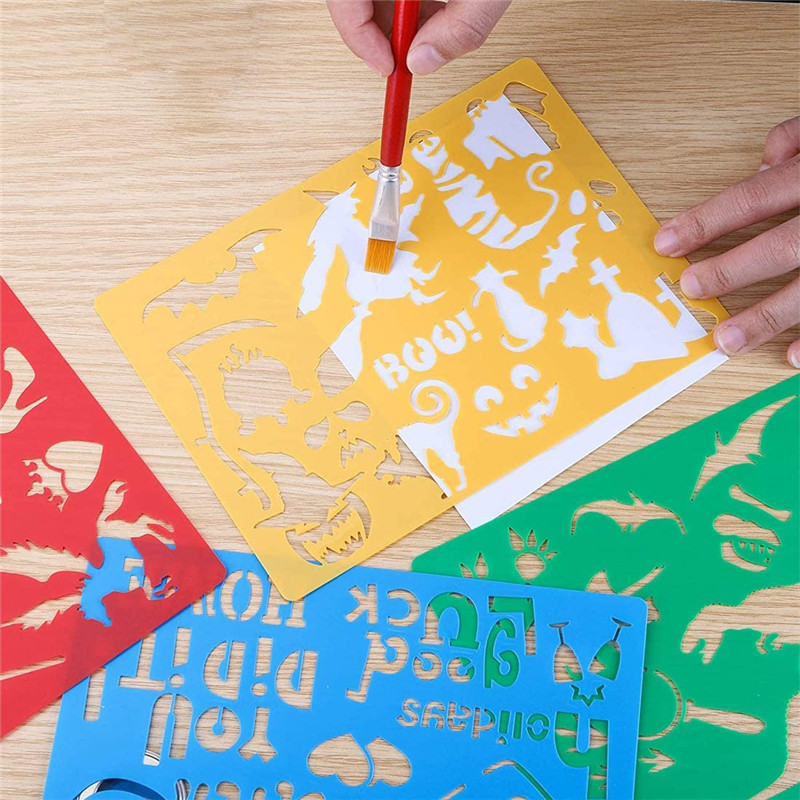 5/20pcs Drawing Stencils Set f - Kids Toys Under 300 ulasan dan harga