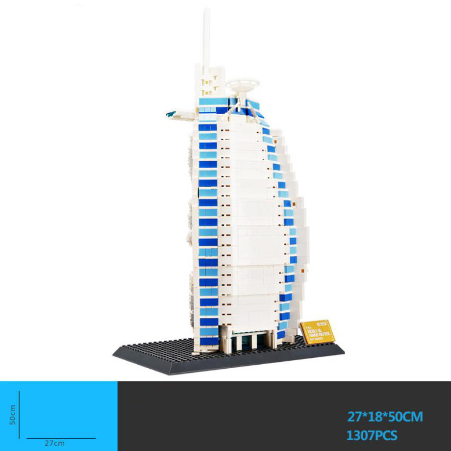 World Famous Architecure Burj  - Kids Toys Uae ulasan dan harga