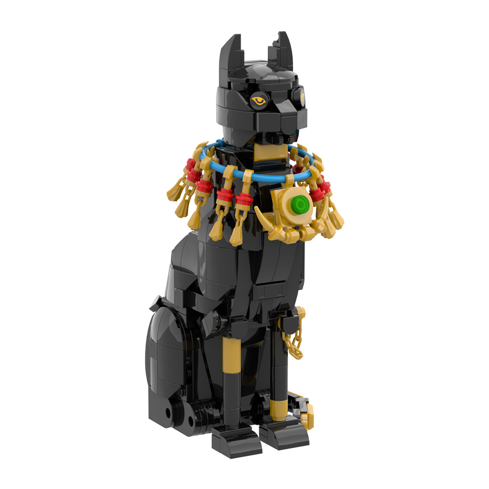 MOC Egypt Cat Building Blocks  - Kids Toys Egypt ulasan dan harga