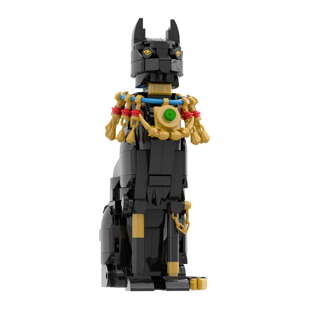 MOC Egypt Cat Building Blocks  - Kids Toys Egypt ulasan dan harga