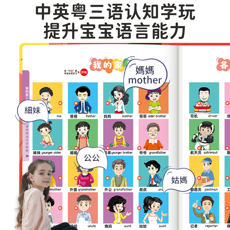 Sound Book Chinese English Can - Kids Toys Now ulasan dan harga