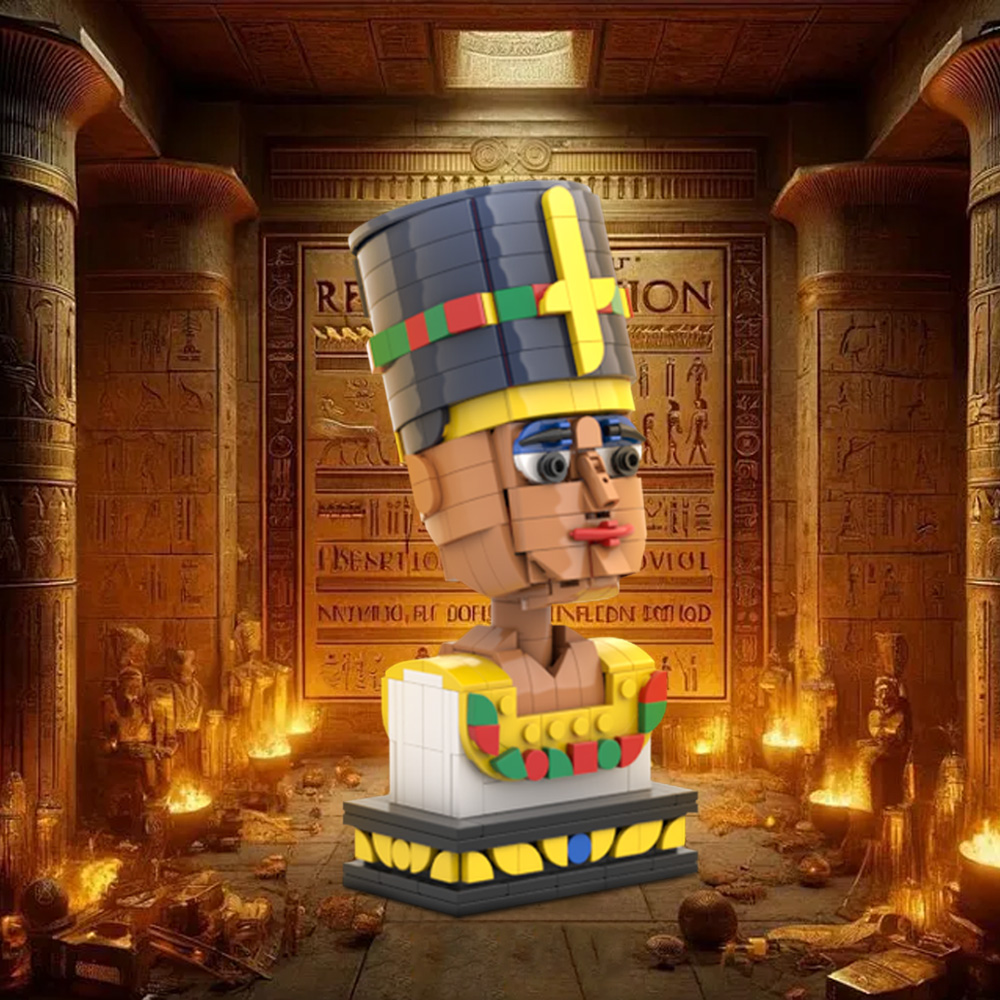 MOC Nefertiti Egypt queen Buil - Kids Toys Egypt ulasan dan harga