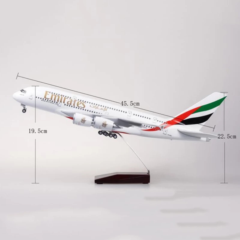 1/160 Scale Airbus A380 UAE/Em - Kids Toys Uae ulasan dan harga