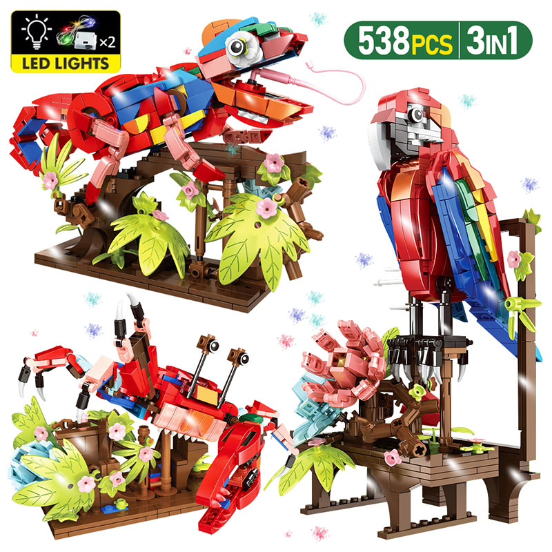 MOC 3 in 1 Amazon Jungle Serie - Kids Toys Amazon ulasan dan harga