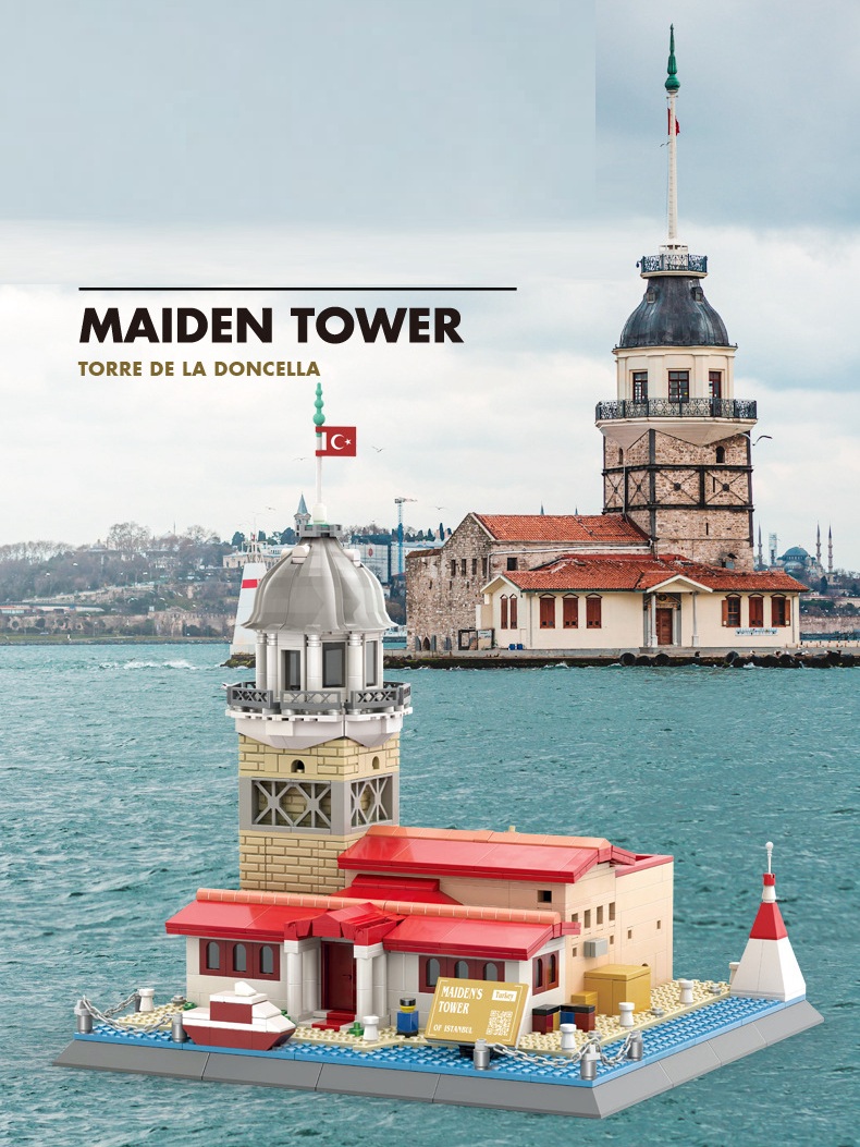 Turkey Istanbul Girl Tower Arc - Kids Toys Under 50 ulasan dan harga