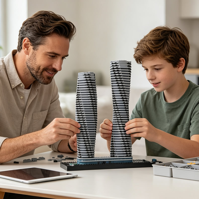 Building Blocks MOC Canada Ont - Kids Toys Canada ulasan dan harga