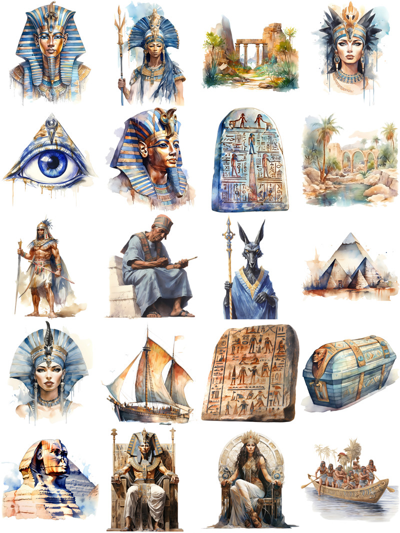 Ancient Egypt Stickers Crafts  - Kids Toys Egypt ulasan dan harga