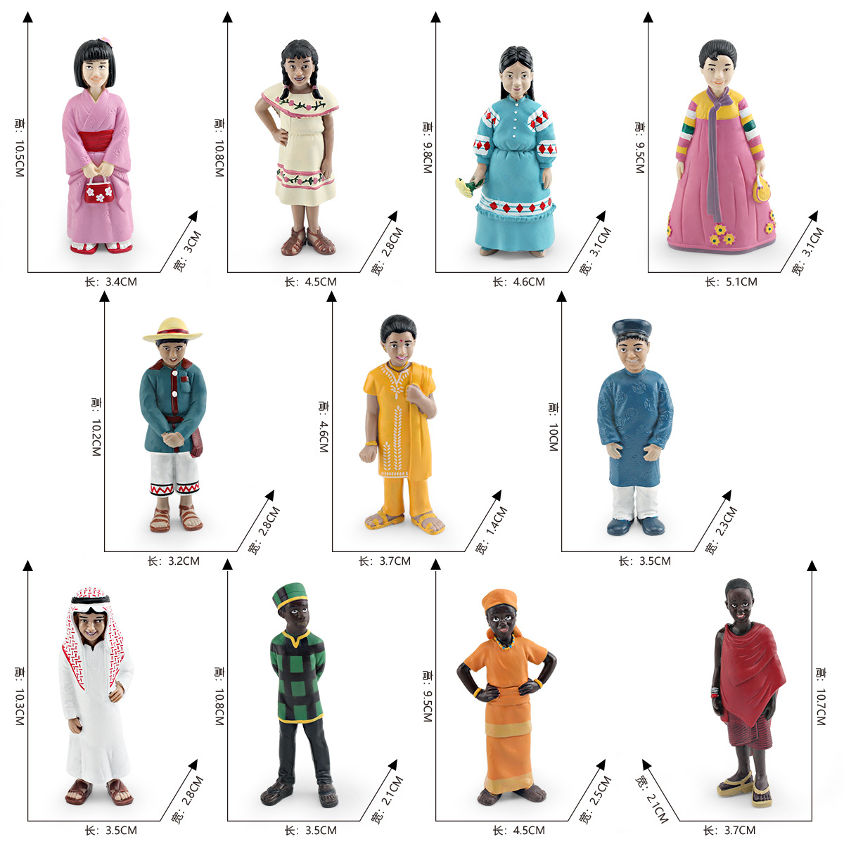 Kids Action Figure Boys Girls  - Kids Toys Little People ulasan dan harga